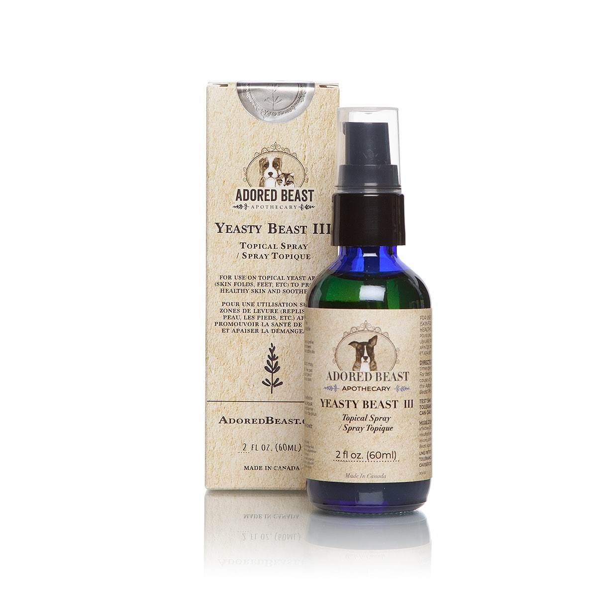 Yeasty Beast Topical Spray - Adored Beast Apothecary